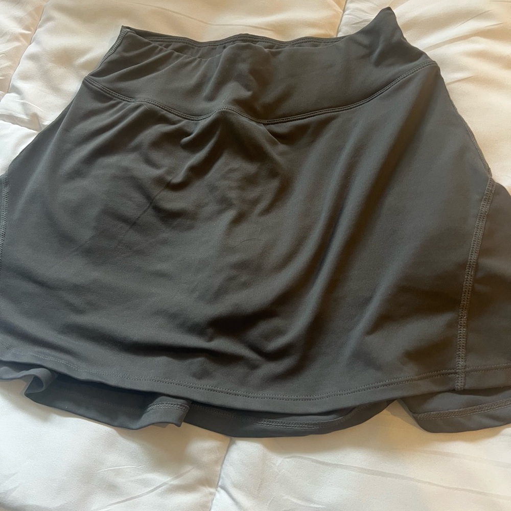 Gray Athletic Skort